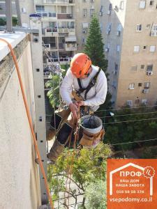 Высотные работы в Израиле.